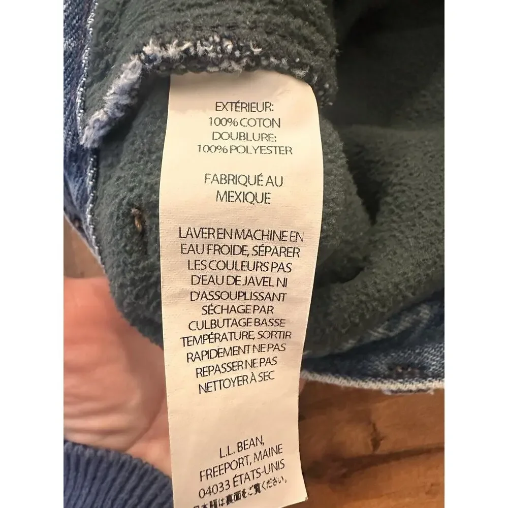 LL Bean Fleece Lined Men’s Relaxed Fit Jeans Size 36 X 29 Hike Fish Outdoors